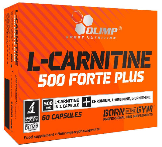 Olimp Nutrition: L-Carnitine 500 Forte Plus - 60 caps