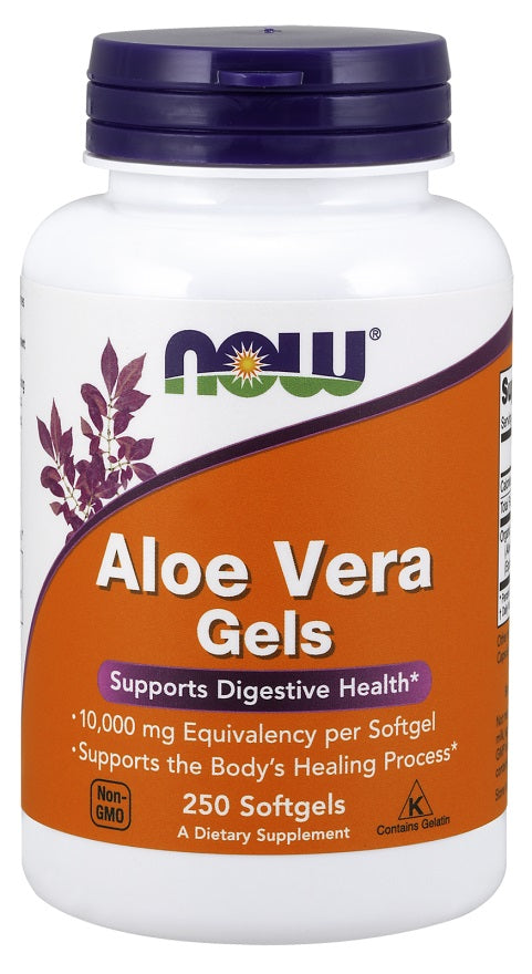 NOW Foods: Aloe Vera Gels - 250 softgels