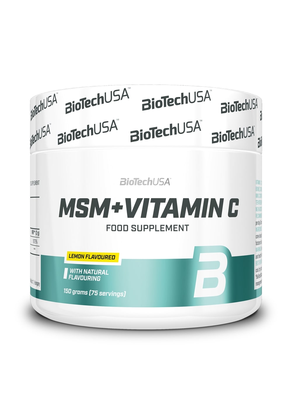 BioTechUSA: MSM + Vitamin C, Lemon - 150g