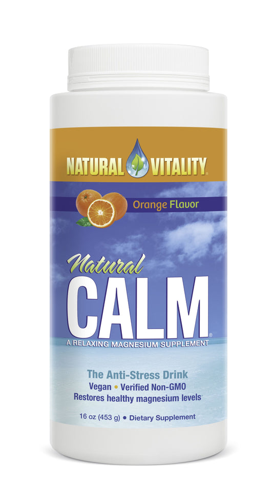 Natural Vitality: Natural Calm, Orange - 453g