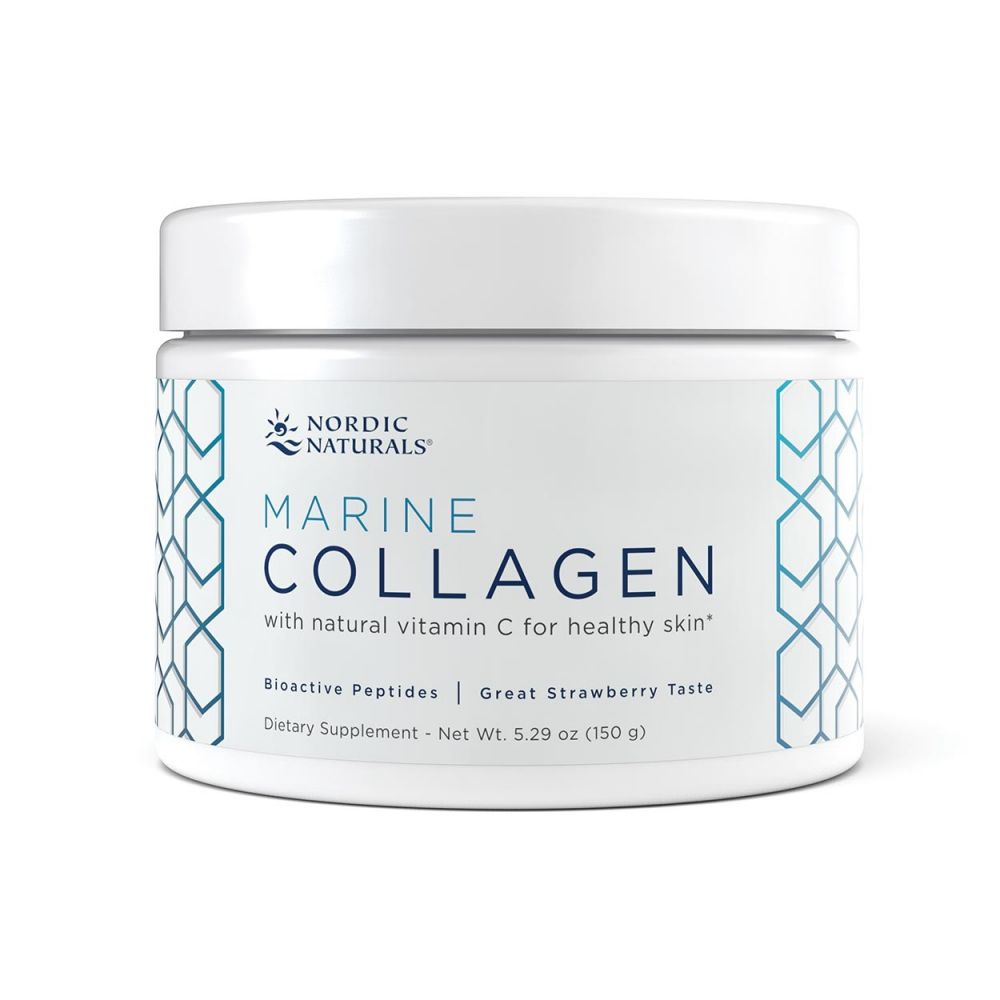 Nordic Naturals: Marine Collagen, Strawberry - 150g