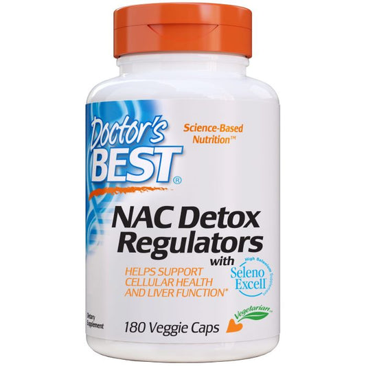 Doctor's Best: NAC Detox Regulators - 180 vcaps