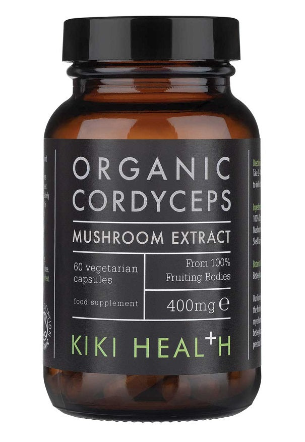 KIKI Health: Cordyceps Extract Organic, 400mg - 60 vcaps