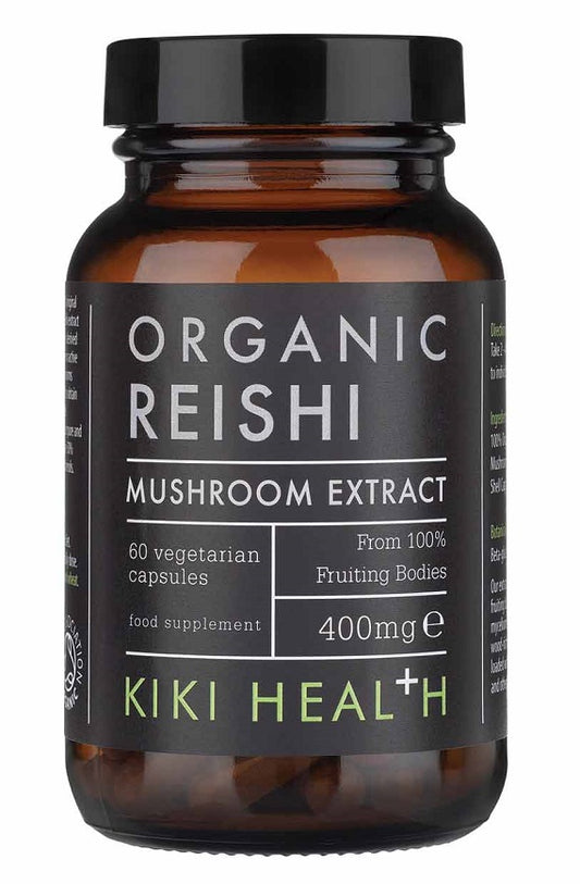 KIKI Health: Reishi Extract Organic, 400mg - 60 vcaps