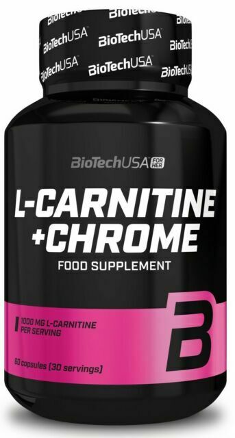 BioTechUSA: L-Carnitine + Chrome - 60 caps