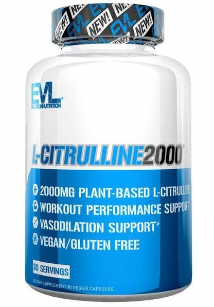 EVLution Nutrition: L-Citrulline 2000, Capsules - 90 vcaps