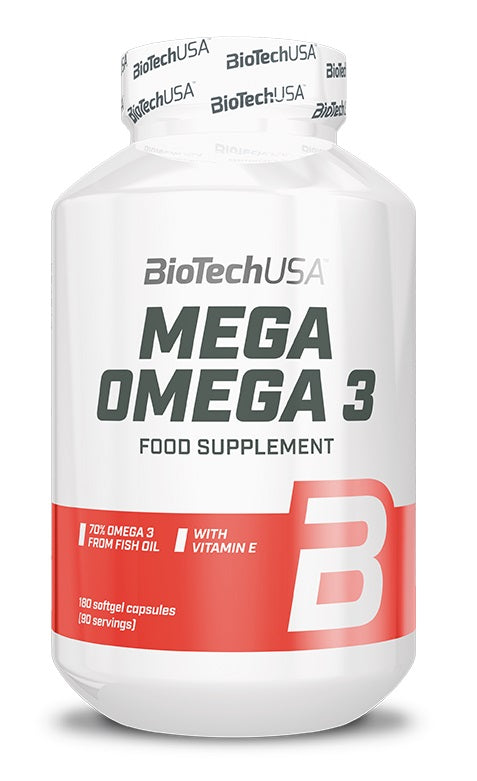 BioTechUSA: Mega Omega 3 - 180 caps