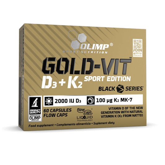 Olimp Nutrition: Gold Vit D3 + K2 Sport Edition - 60 caps