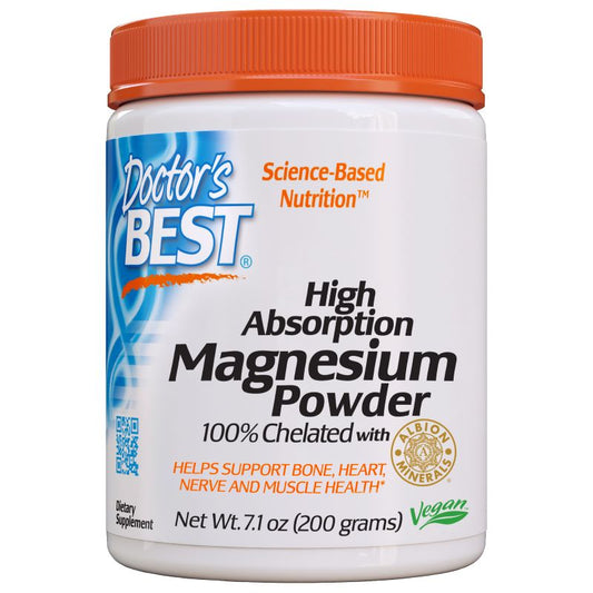 Doctor's Best: High Absorption Magnesium, Powder - 200g