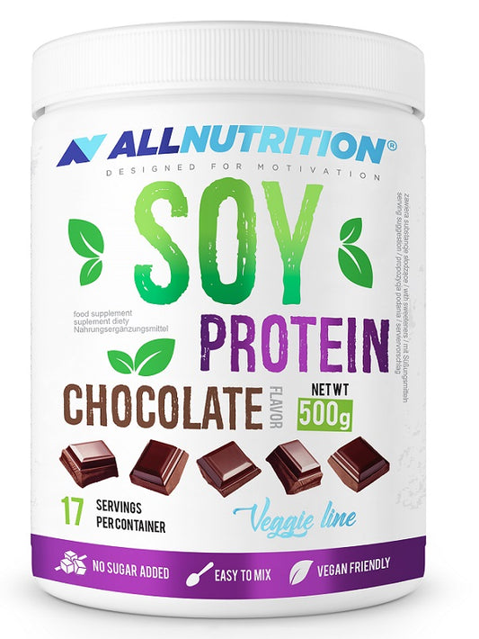 Allnutrition: Soy Protein, Chocolate - 500g