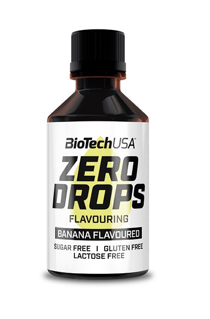 BioTechUSA: Zero Drops, Banana - 50 ml.