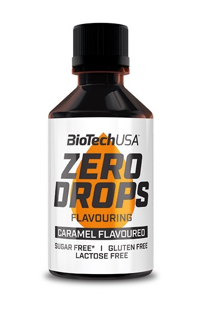 BioTechUSA: Zero Drops, Caramel - 50 ml.