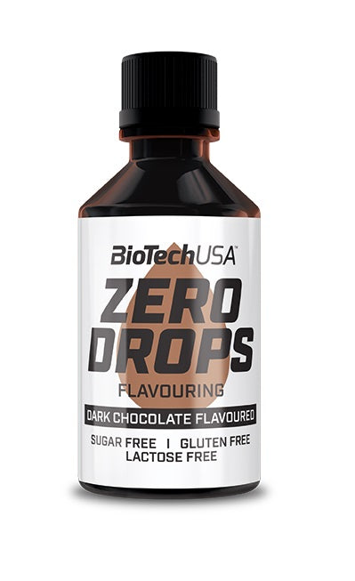 BioTechUSA: Zero Drops, Dark Chocolate - 50 ml.