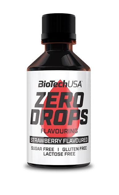 BioTechUSA: Zero Drops, Strawberry - 50 ml.