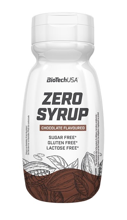 BioTechUSA: Zero Syrup, Chocolate - 320 ml.