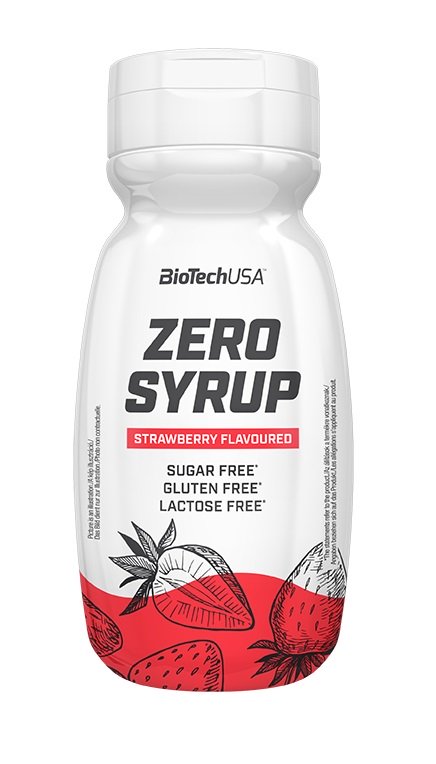 BioTechUSA: Zero Syrup, Strawberry - 320 ml.