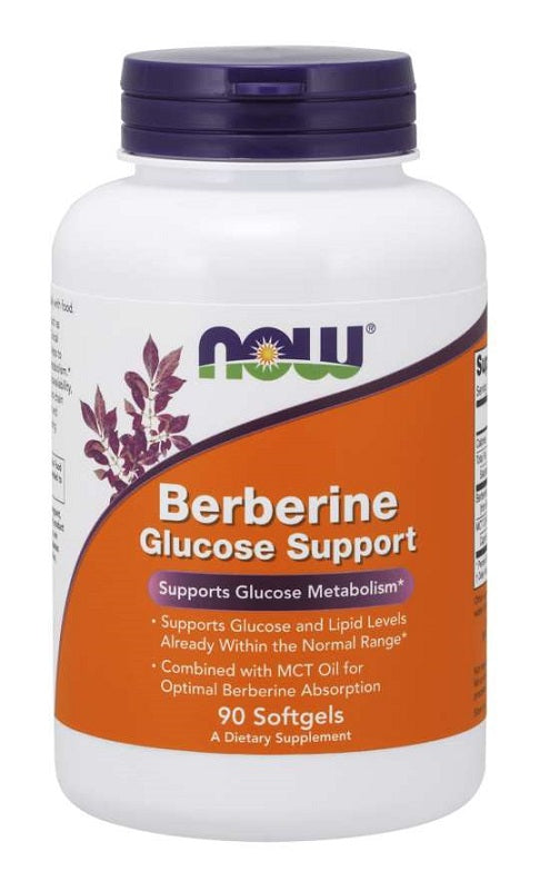 NOW Foods: Berberine Glucose Support - 90 softgels