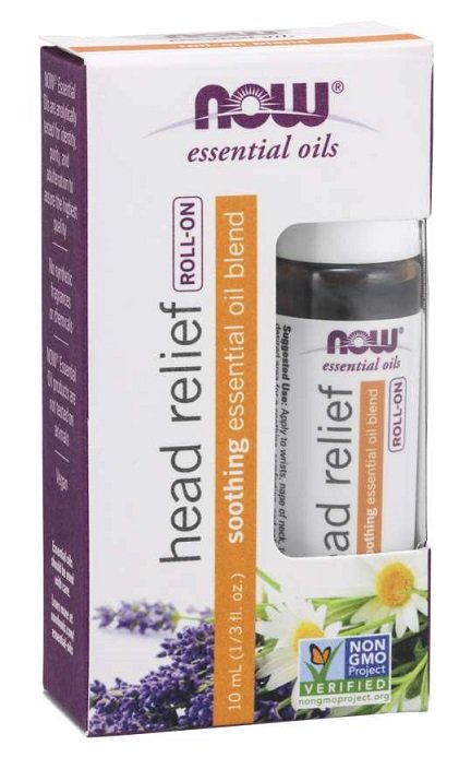 NOW Foods: Essential Oil, Head Relief Blend Roll-On - 10 ml.