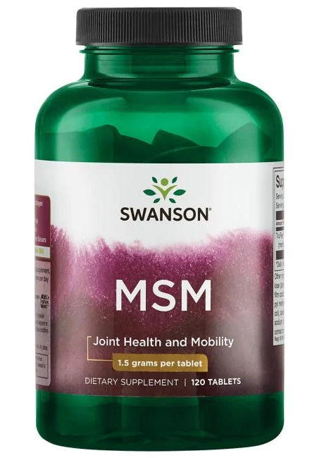 Swanson: MSM, 1500mg - 120 tablets