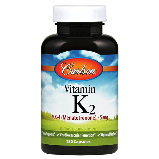 Carlson Labs: Vitamin K2 MK-4, 5mg - 180 caps