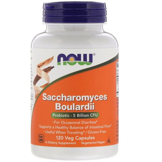 NOW Foods: Saccharomyces Boulardii - 120 vcaps