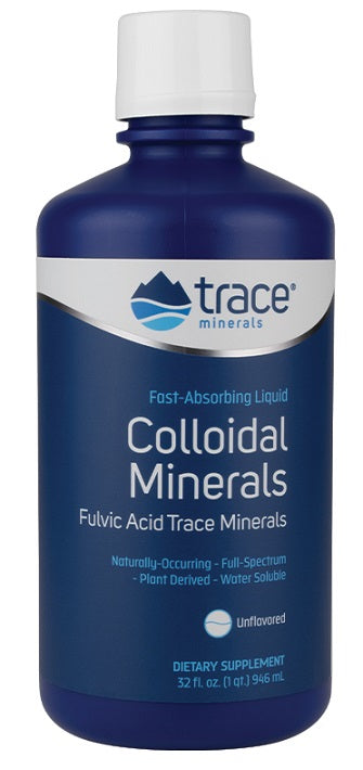 Trace Minerals: Colloidal Minerals, Unflavored - 946 ml.