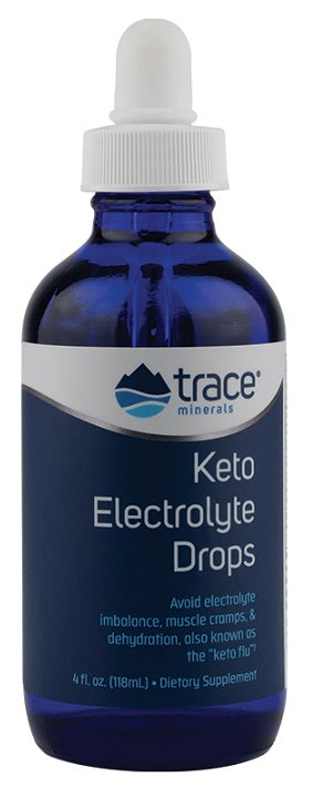 Trace Minerals: Keto Electrolyte Drops - 118 ml.