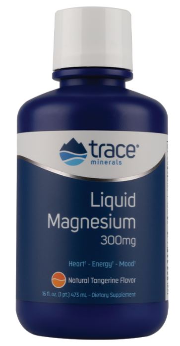 Trace Minerals: Liquid Magnesium, 300mg - 473 ml.