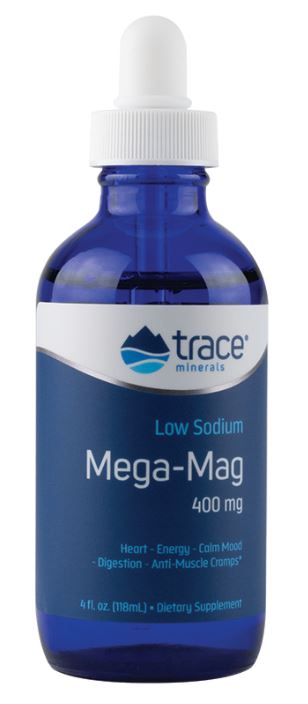 Trace Minerals: Mega-Mag, 400mg - 118 ml.