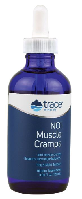 Trace Minerals: No! Muscle Cramps - 120 ml.