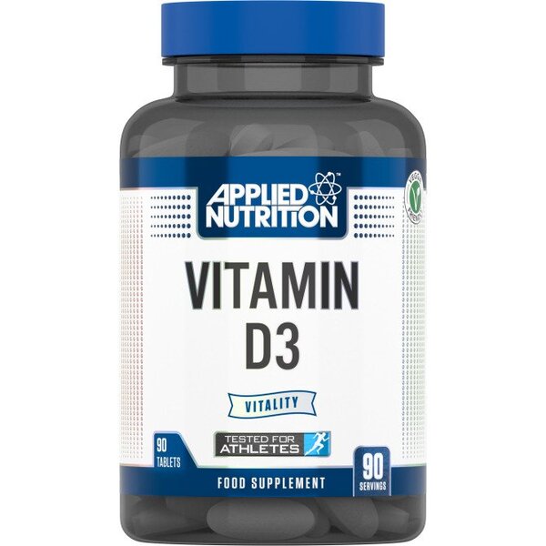 Applied Nutrition: Vitamin D3 - 90 tablets