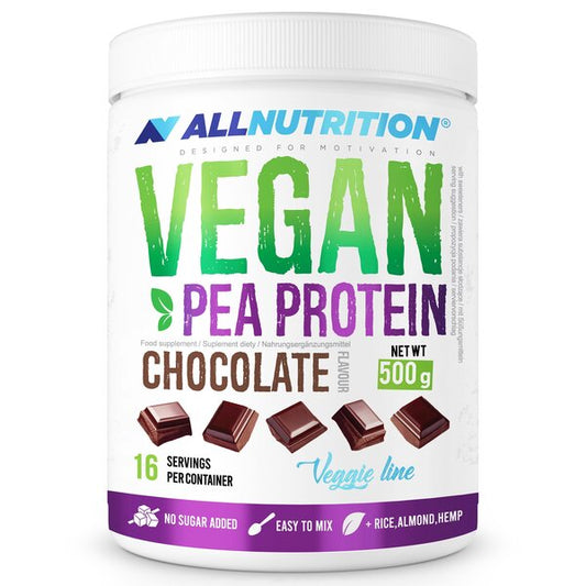 Allnutrition: Vegan Pea Protein, Chocolate - 500g