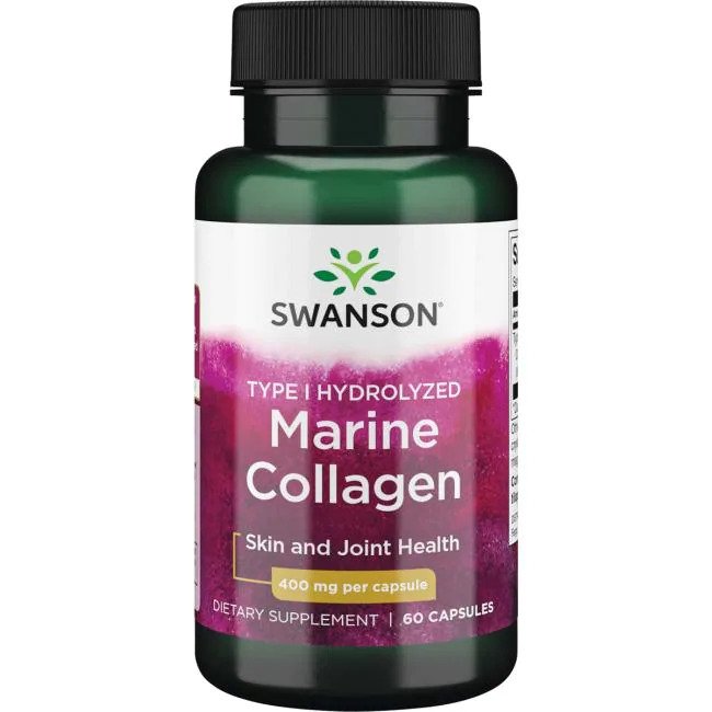 Swanson: Type I Hydrolyzed Marine Collagen - 60 caps