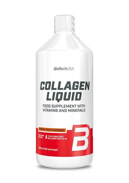 BioTechUSA: Collagen Liquid, Tropical Fruit - 1000 ml.