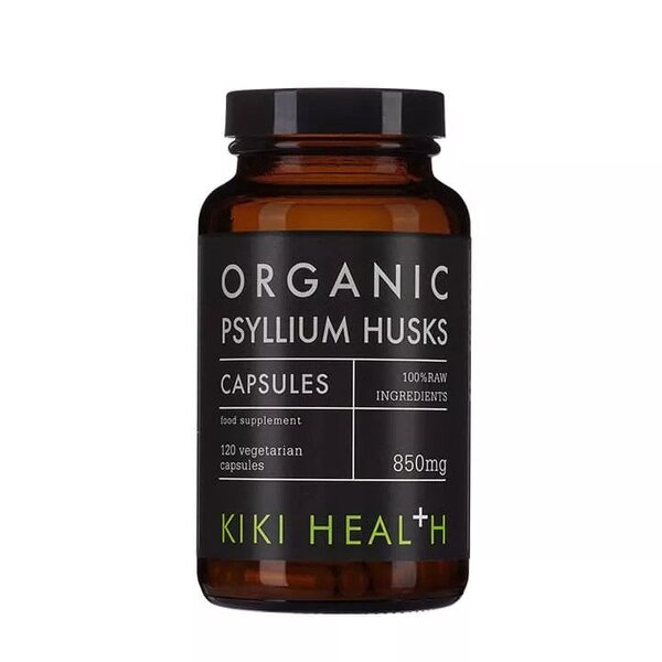 KIKI Health: Psyllium Husks Organic - 120 vcaps