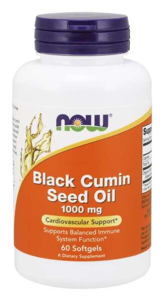 NOW Foods: Black Cumin Seed Oil - 60 softgels