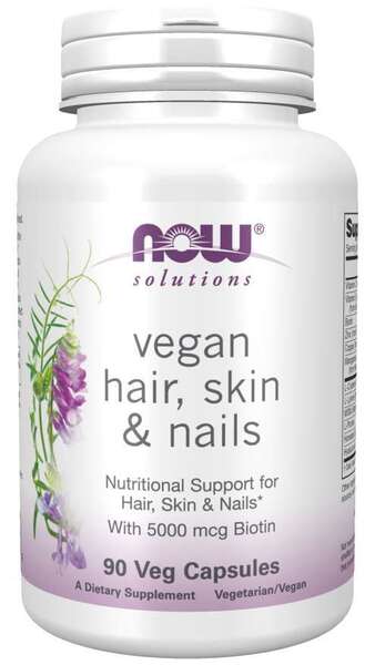 NOW Foods: Vegan Hair, Skin & Nails - 90 vcaps