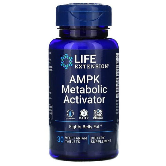 Life Extension: AMPK Metabolic Activator - 30 vegetarian tabs