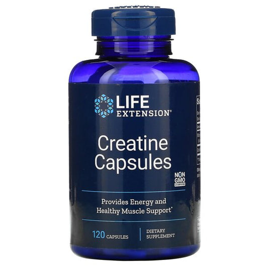 Life Extension: Creatine Capsules - 120 caps