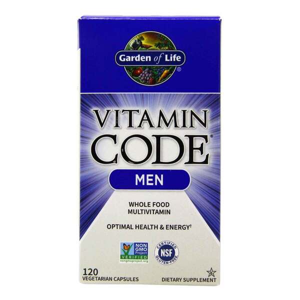 Garden of Life: Vitamin Code Men - 120 vcaps