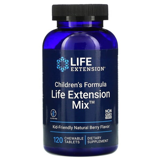 Life Extension: Children's Formula Life Extension Mix, Natural Berry - 120 chewable tabs