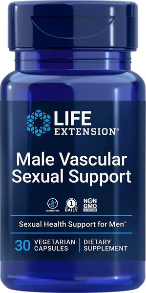 Life Extension: Male Vascular Sexual Support - 30 vcaps