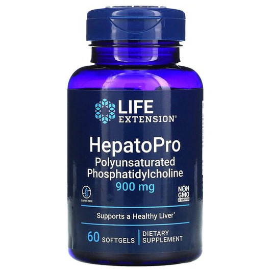 Life Extension: HepatoPro Polyunsaturated Phosphatidylcholine, 900mg - 60 softgels