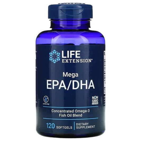 Life Extension: Mega EPA/DHA - 120 softgels