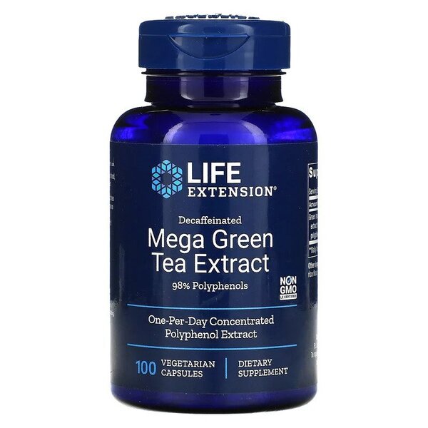 Life Extension: Mega Green Tea Extract - 100 vcaps