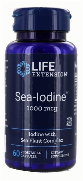 Life Extension: Sea Iodine, 1000mcg - 60 vcaps