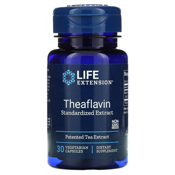 Life Extension: Theaflavin Standardized Extract - 30 vcaps