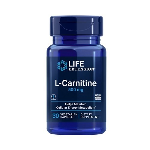 Life Extension: L-Carnitine, 500mg - 30 vcaps