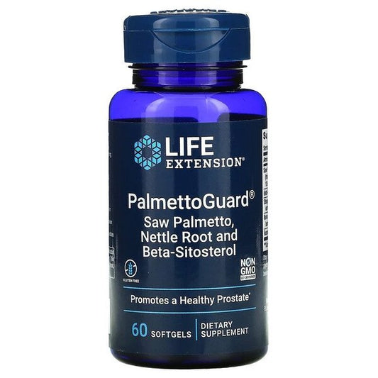 Life Extension: PalmettoGuard Saw Palmetto/Nettle Root with Beta-Sitosterol - 60 softgels