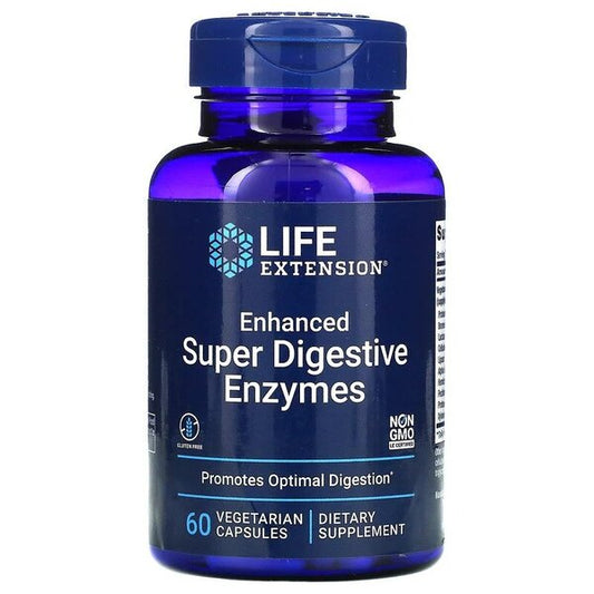 Life Extension: Enhanced Super Digestive Enzymes - 60 vcaps